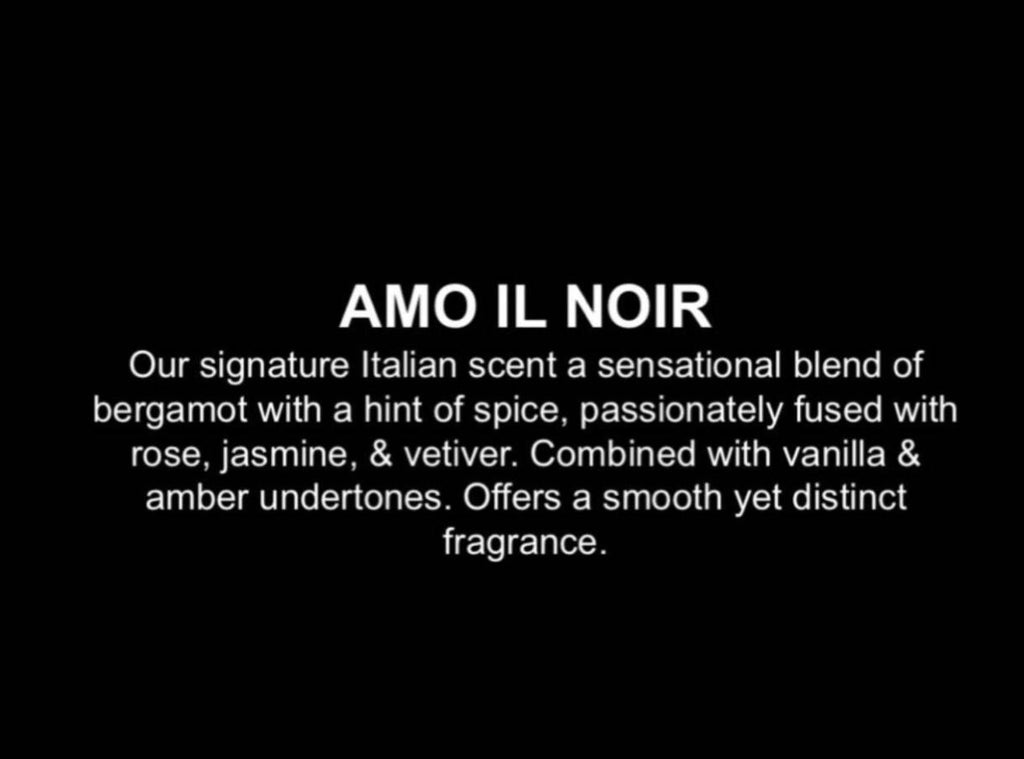 The Colore Noir Luxury 50 hrs Candles (Fleur de Lis candle)